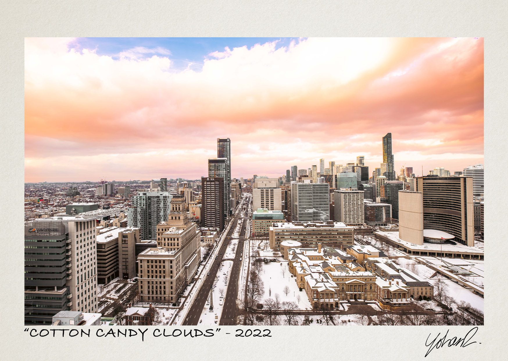 Cotton Candy Clouds